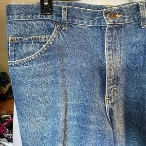 Vintage Lee jeans wide leg original blue Jean